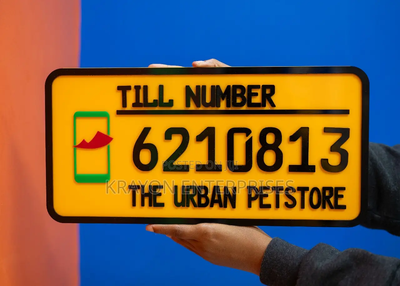 Till No Signage