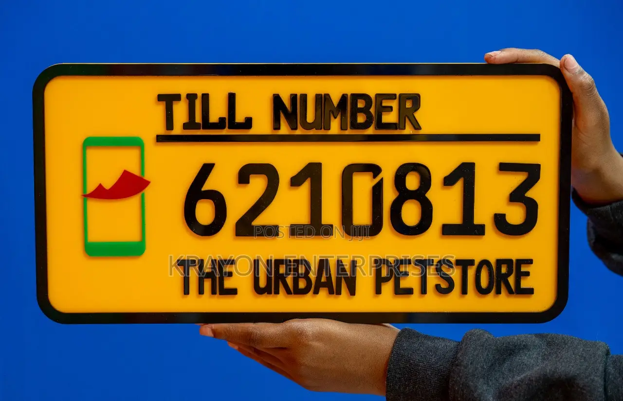 Till No Signage
