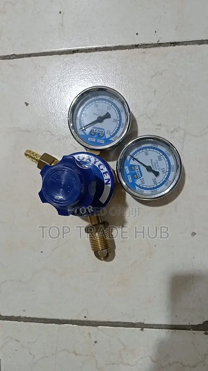 Lego 2 Gauge Single Stage Oxygen Gas Regulator 10bar Max