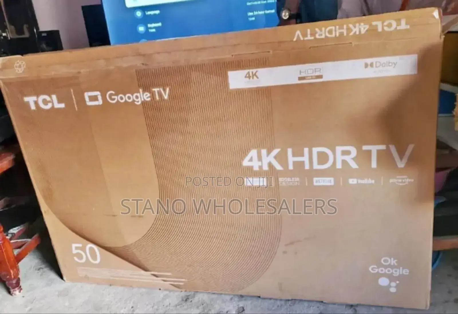 TCL 50 Inch 4 K HDR Television