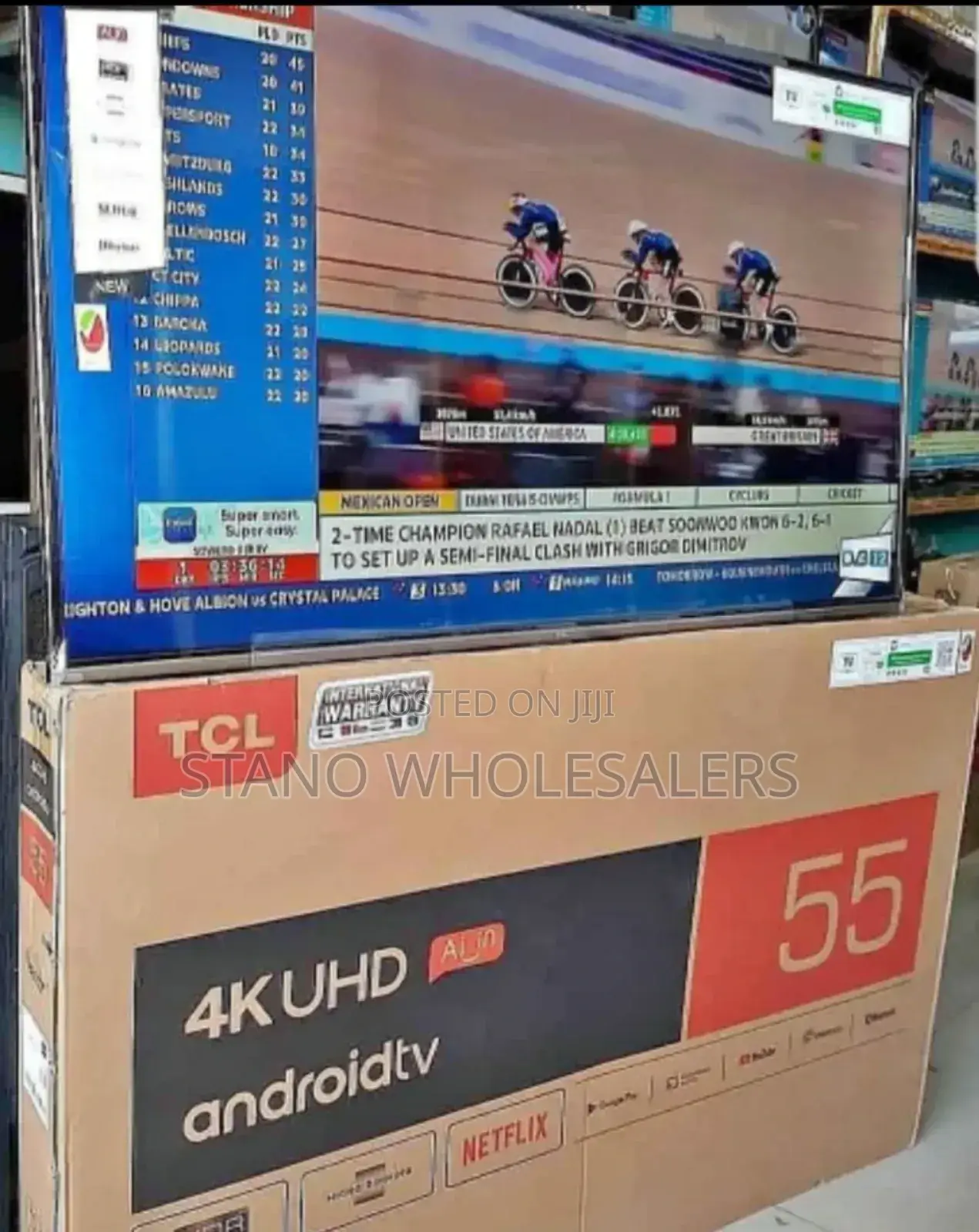 TCL 55 Inch 4 K Uhd Television