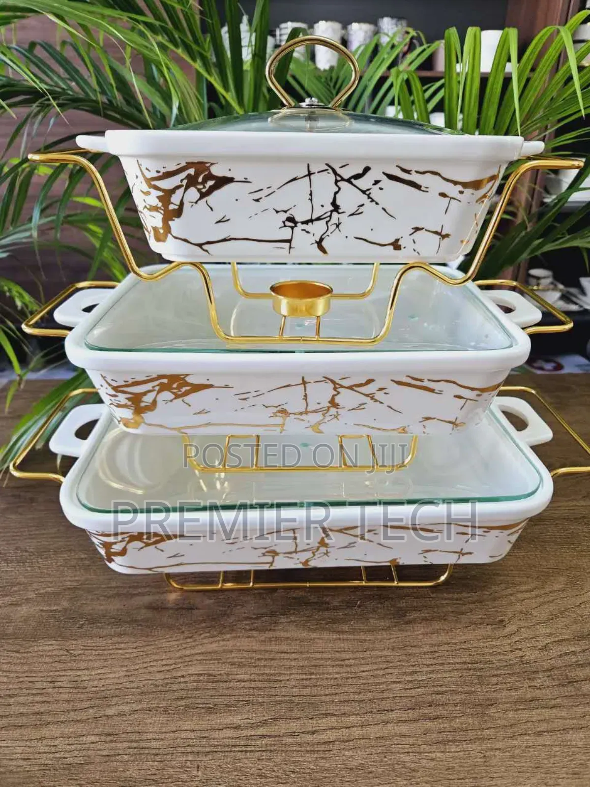 New In! 

Ceramic Cheffing/Serving Dishes ,
