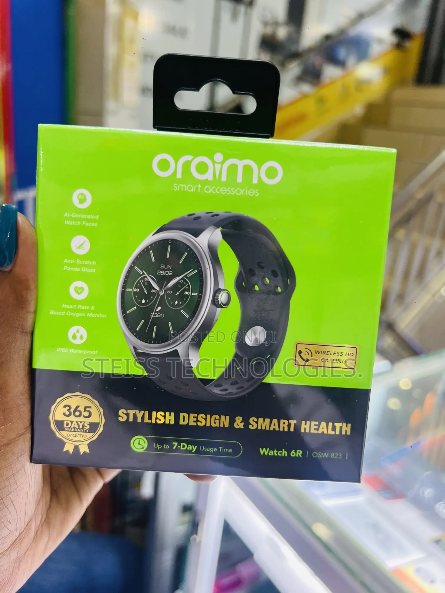 Oraimo Round Smartwatch