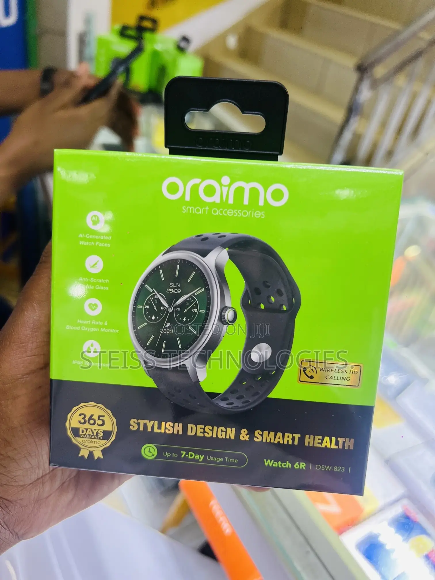 Oraimo Round Smartwatch