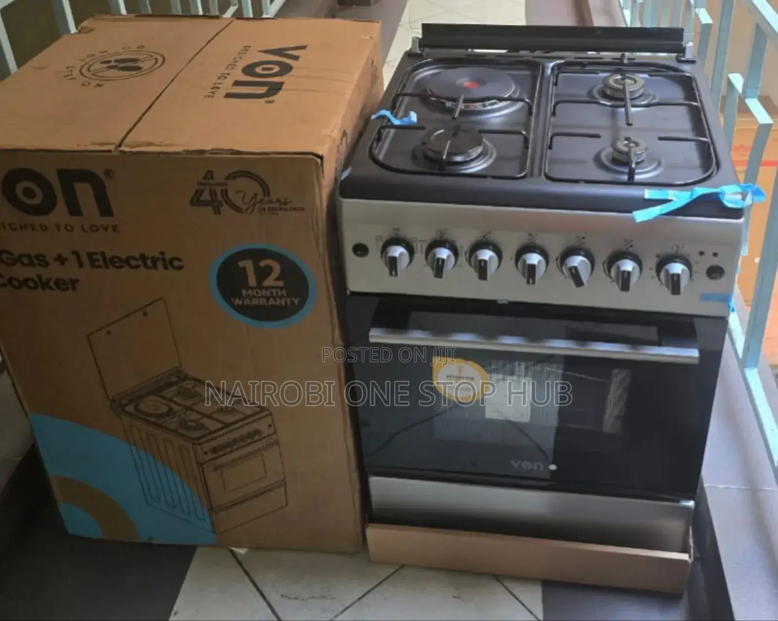 Von Gas and Electric Cooker
