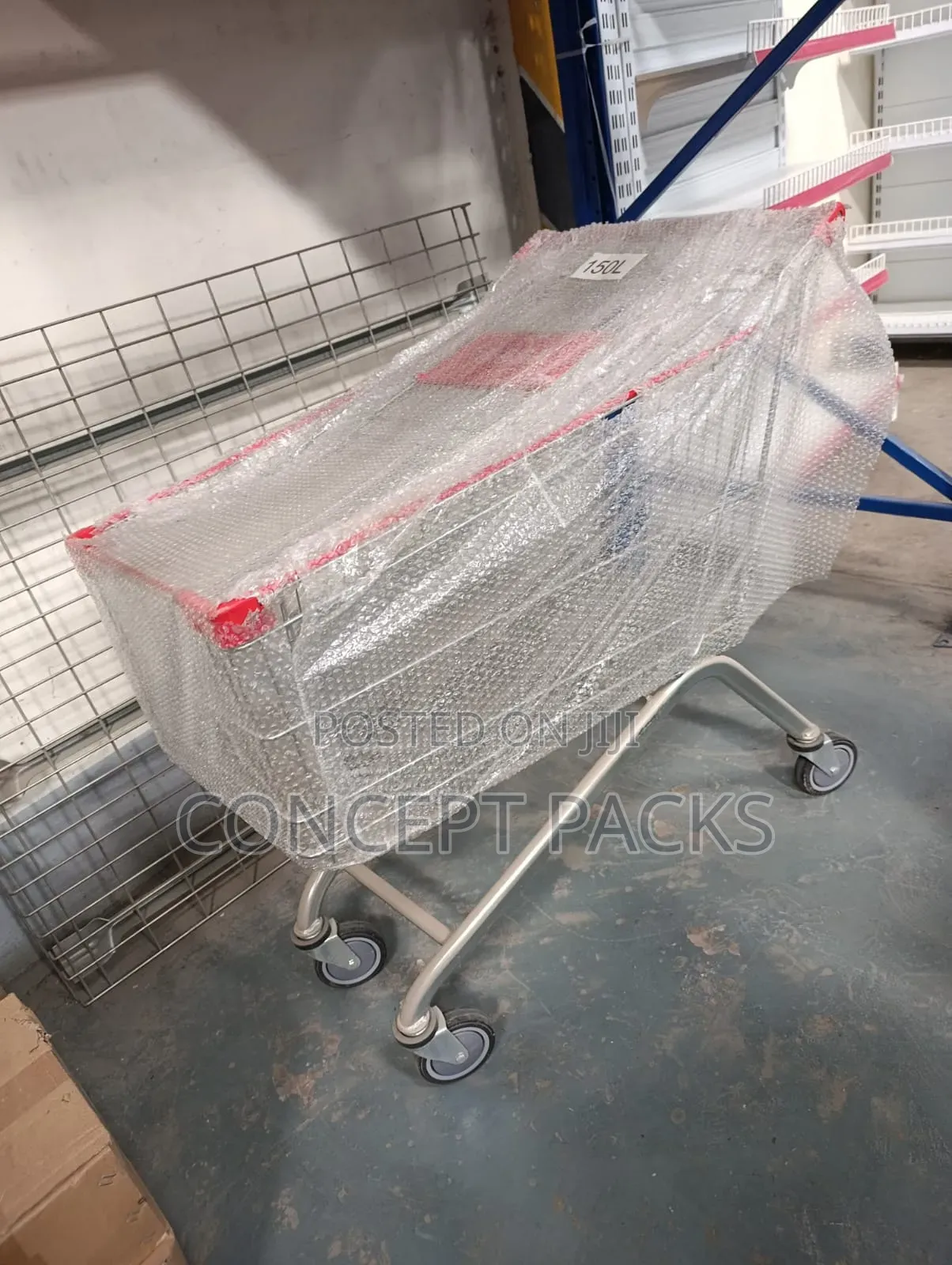 150kgs 4 Wheel All Purpose Shopping Trolley