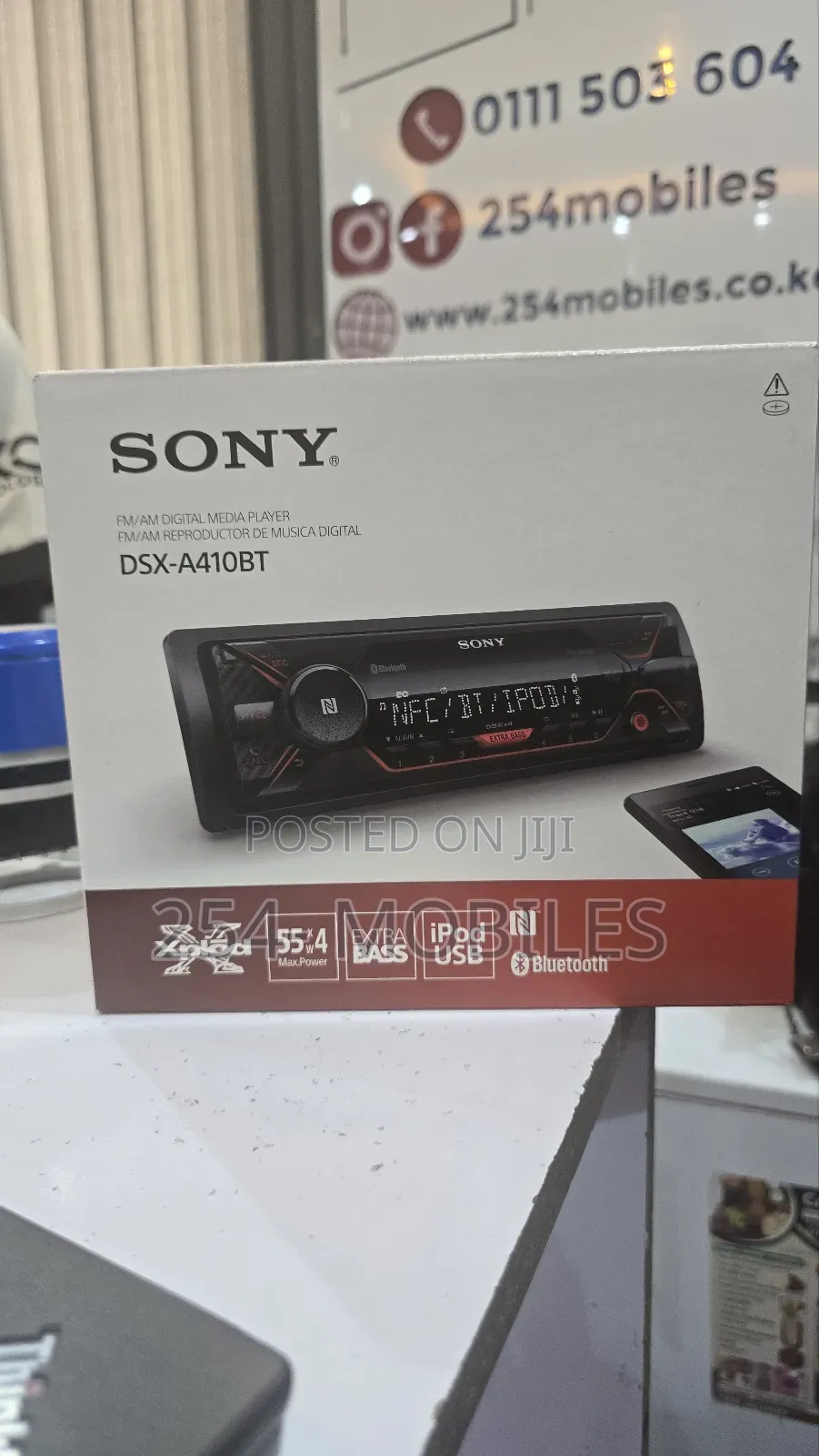 Sony Bluetooth Media Receiver Dsx-a410bt