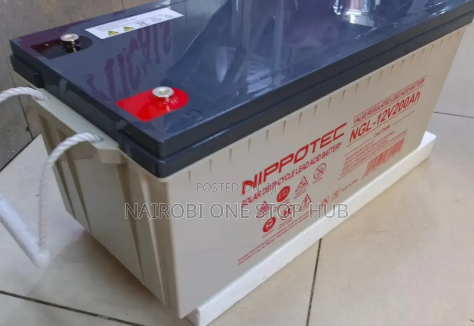 Nippotec 200ah Solar Battery
