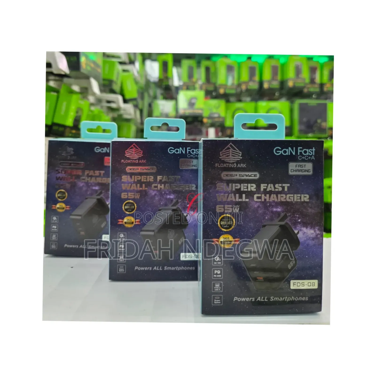 Floating Ark FDS-08 *65w* Gan Super Fast Wall Charger