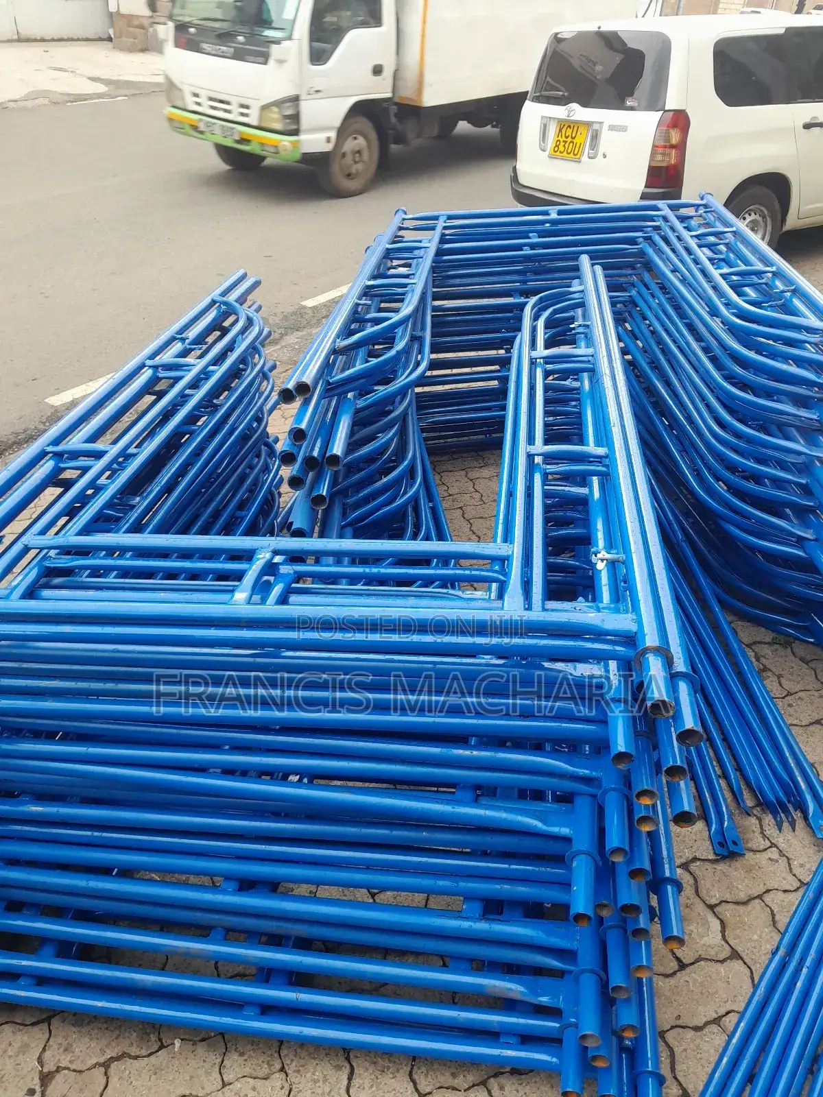 Scaffolding Ladders Metallic