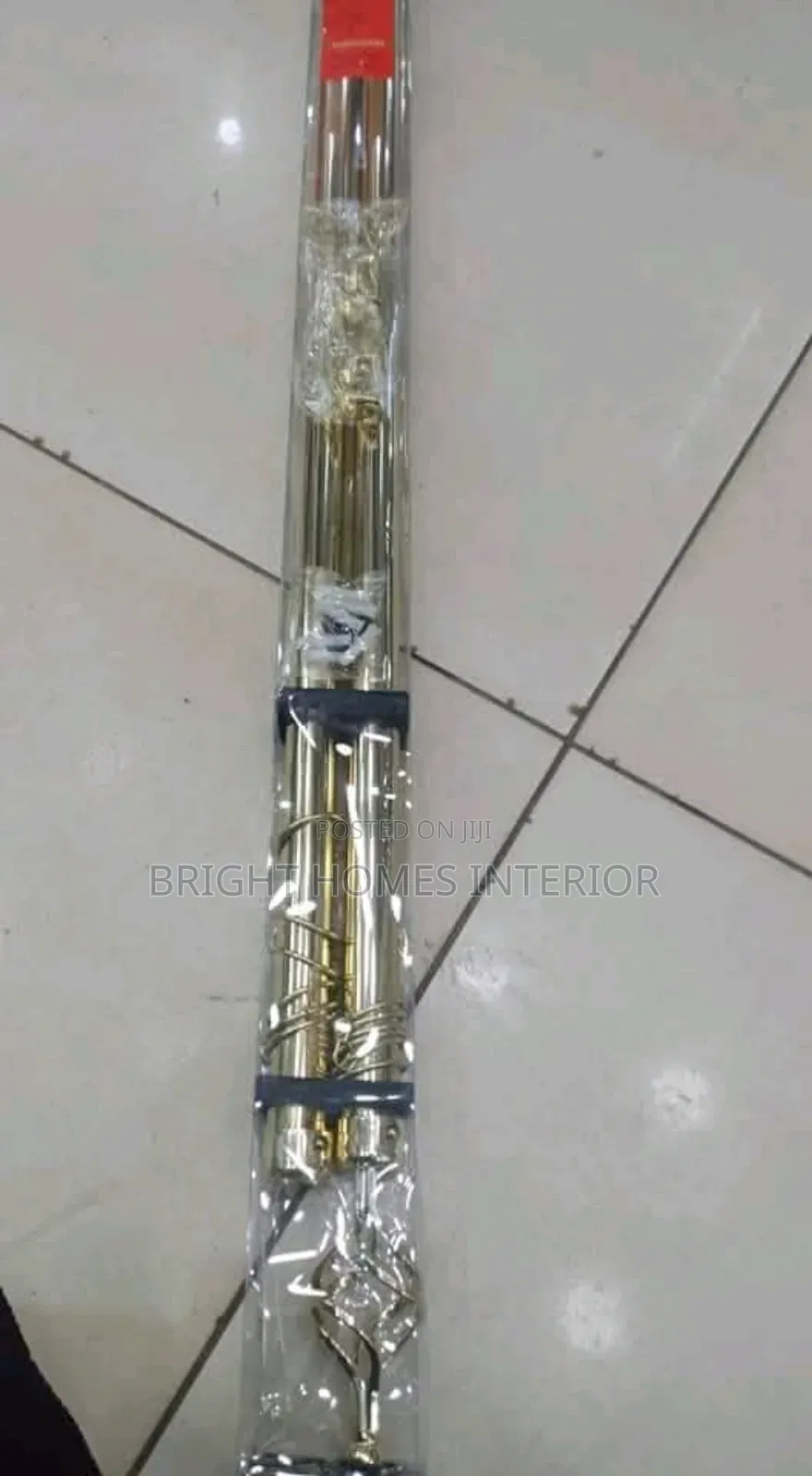 Gold 2m Double Rod