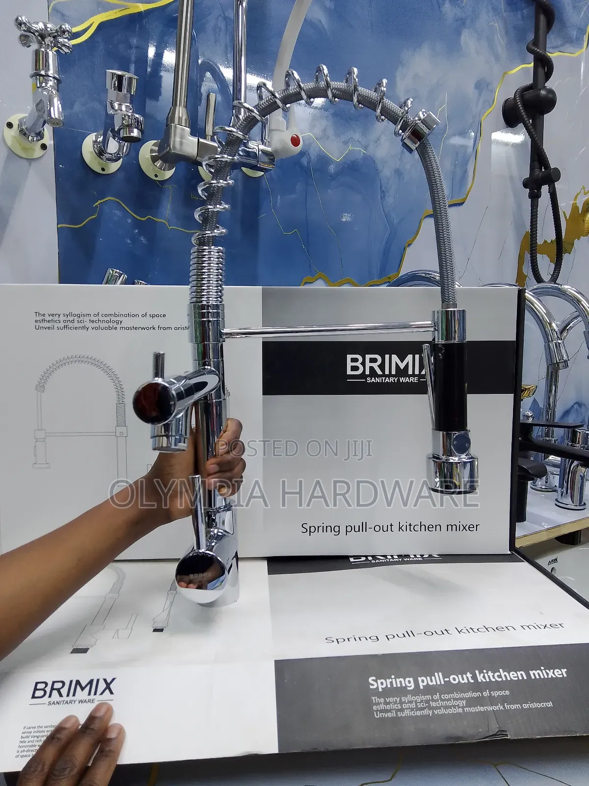 Brimix Kitchen Mixer (Pillar)