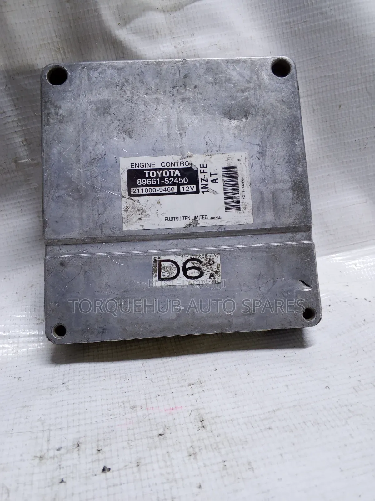Toyota Probox Engine Control Unit