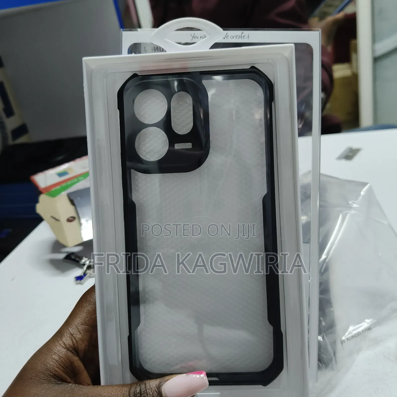 Xundd Shockproof Clear Back Cover For Oppo Reno 14f