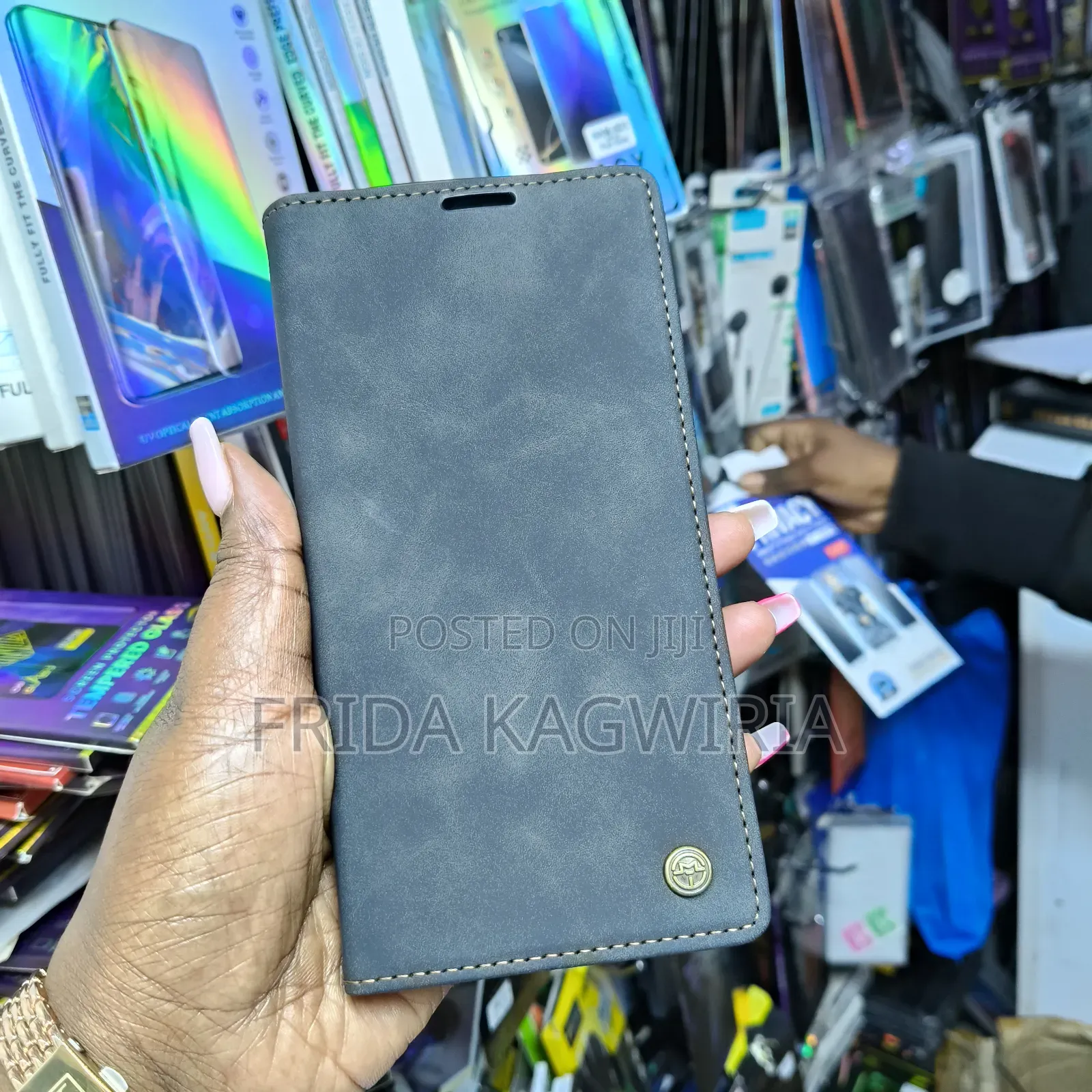 iPhone 17 Pro Max Caseme Leather Flip Cover