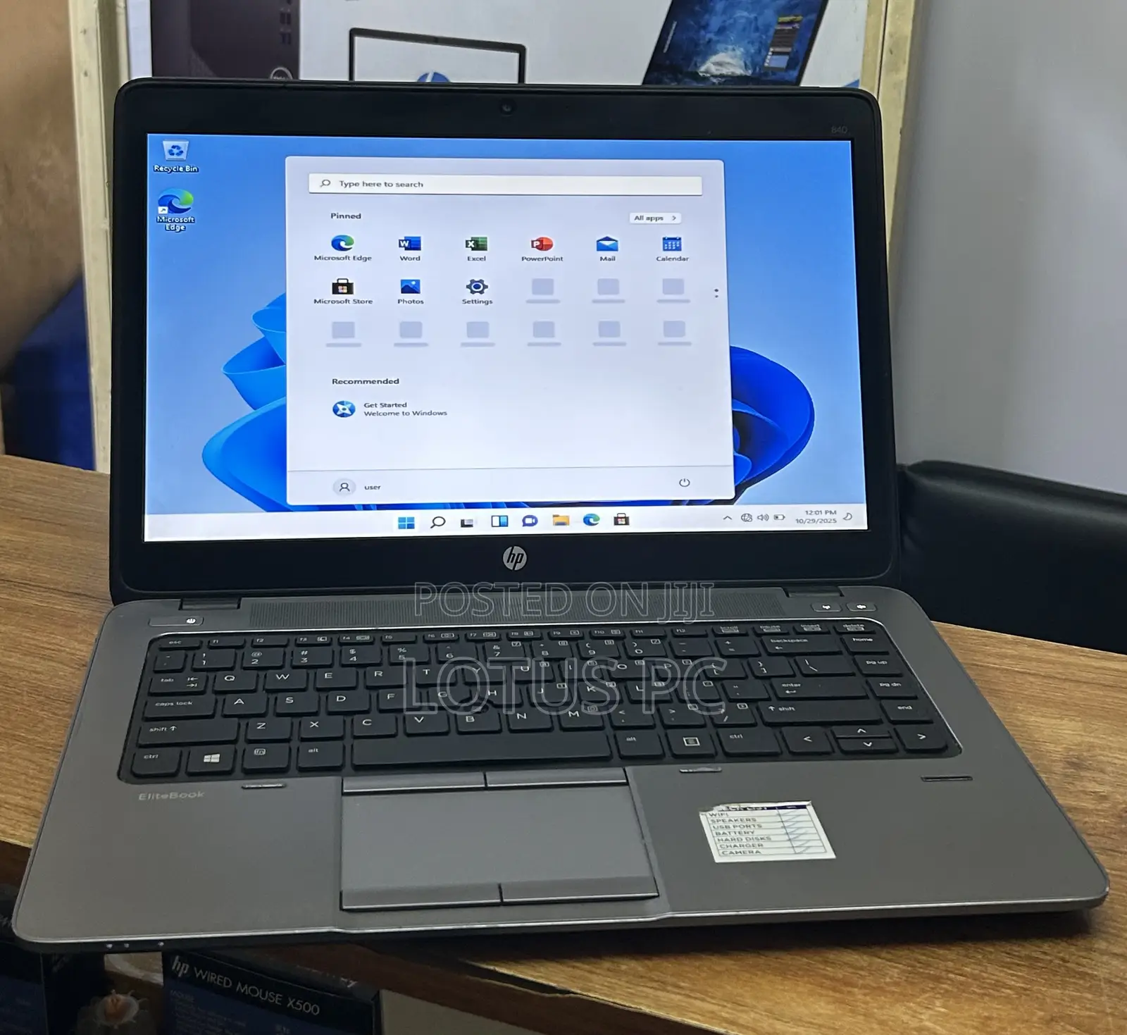 Laptop HP EliteBook 840 G1 8GB Intel Core I5 HDD 500GB