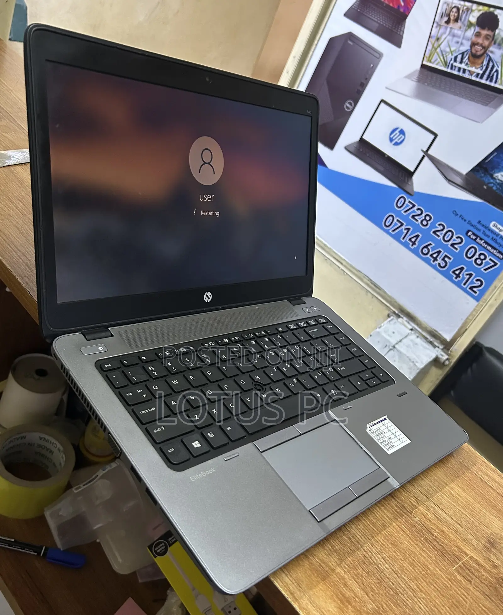 Laptop HP EliteBook 840 G1 8GB Intel Core I5 HDD 500GB