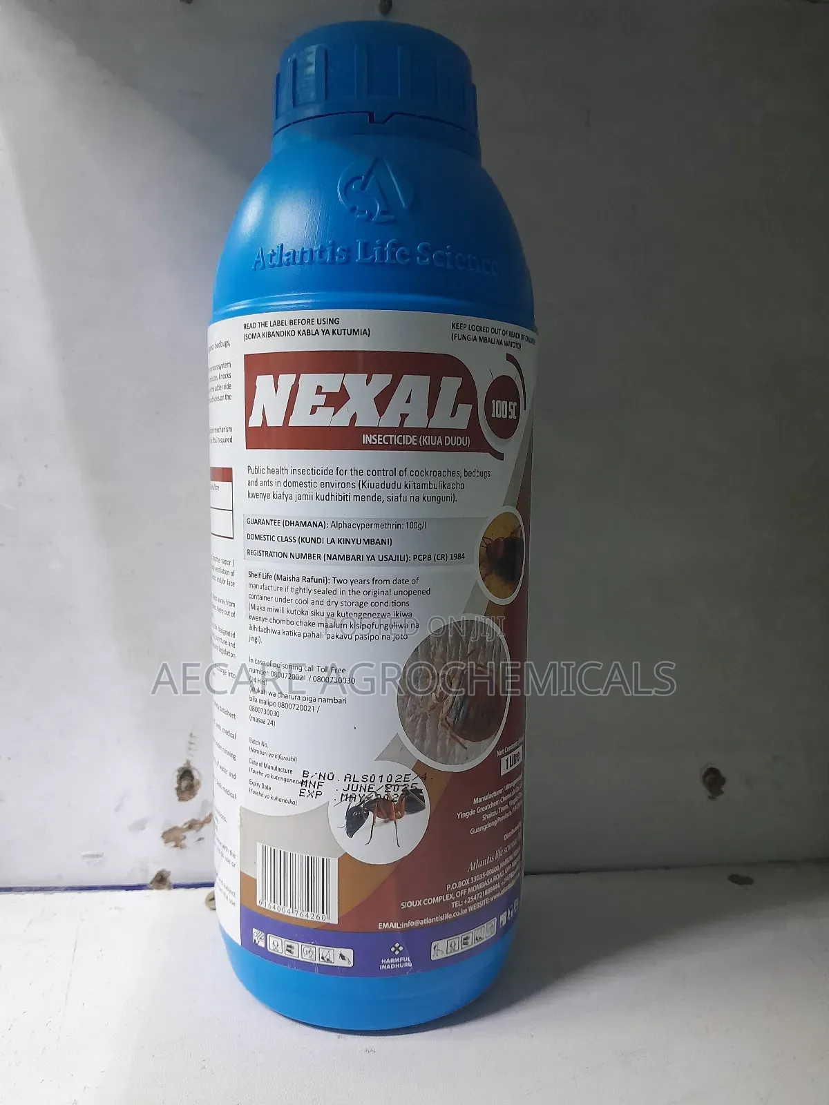 Nexal Bedbug and Cockroach Insecticide 100sc ( New Batch ) 1litre