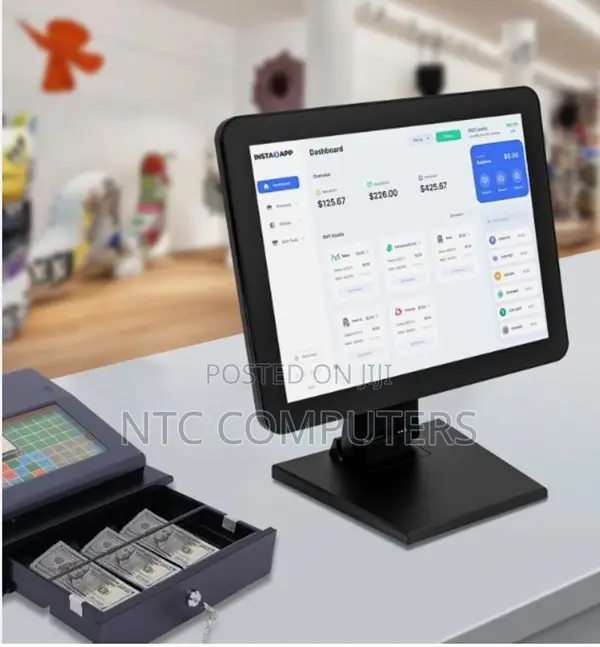 New Pos 15" Touch Screen Led Touchscreen Monitor