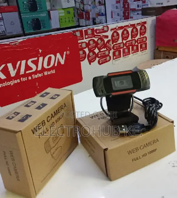 Full Hd Usb Webcam With Microphone - Sharp Picture, Clear Sound !