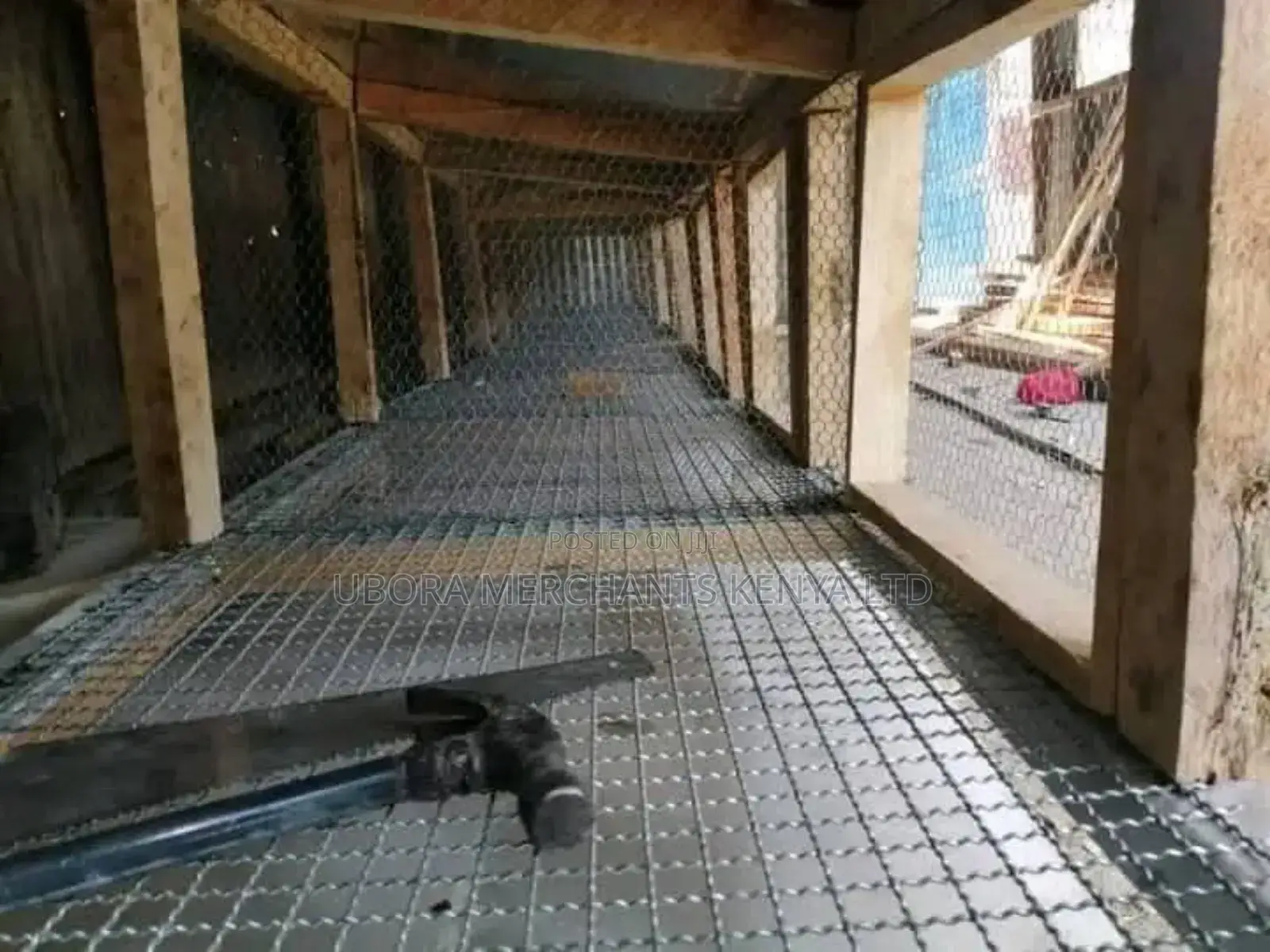 Galvanized Mesh for Poultry and Rabbit Cages 4mm, 4x8ft