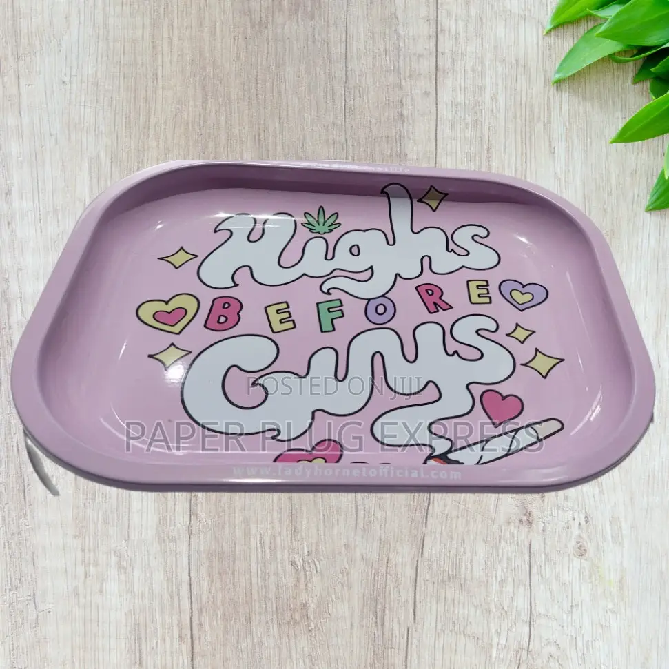 Highs Before Guys – Baked Bunny Rolling Tray (Mini)