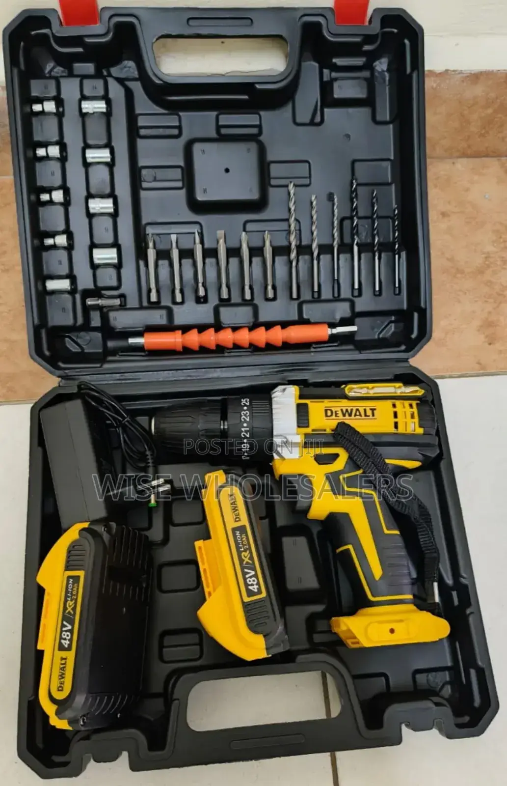 Dewalt 48v Cordless Drill Multi-tool Set.