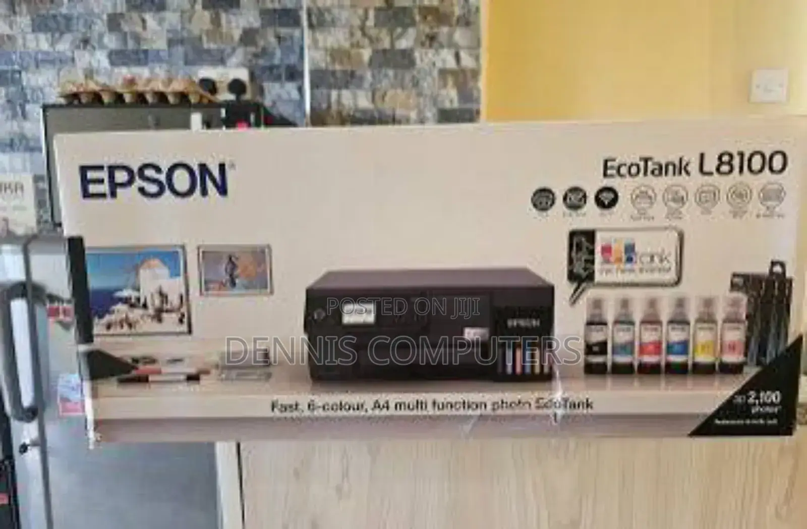 Epson Eco-Tank L8100 A4 Inktank Multifunctional Inkjet