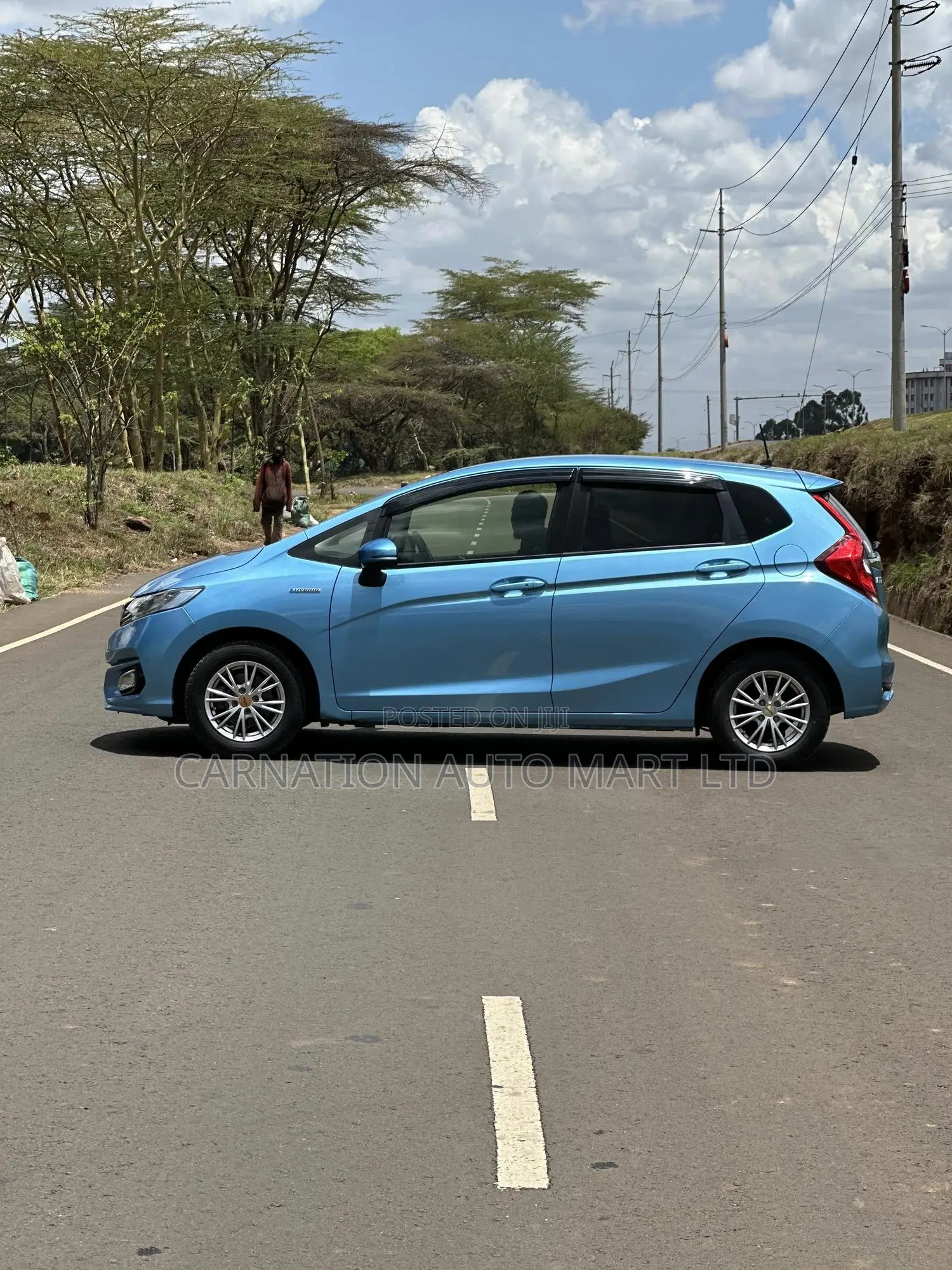 Honda Fit EX 2018 Blue