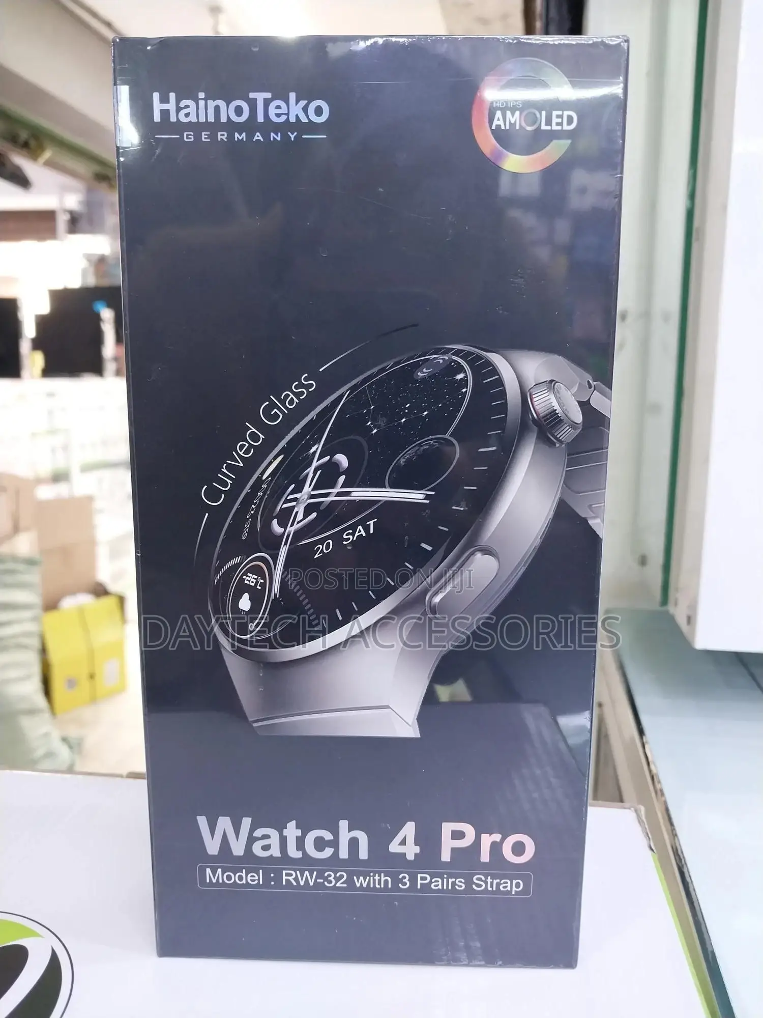 Haino Teko Rw-32 Watch 4 Pro Amoled Smartwatch.