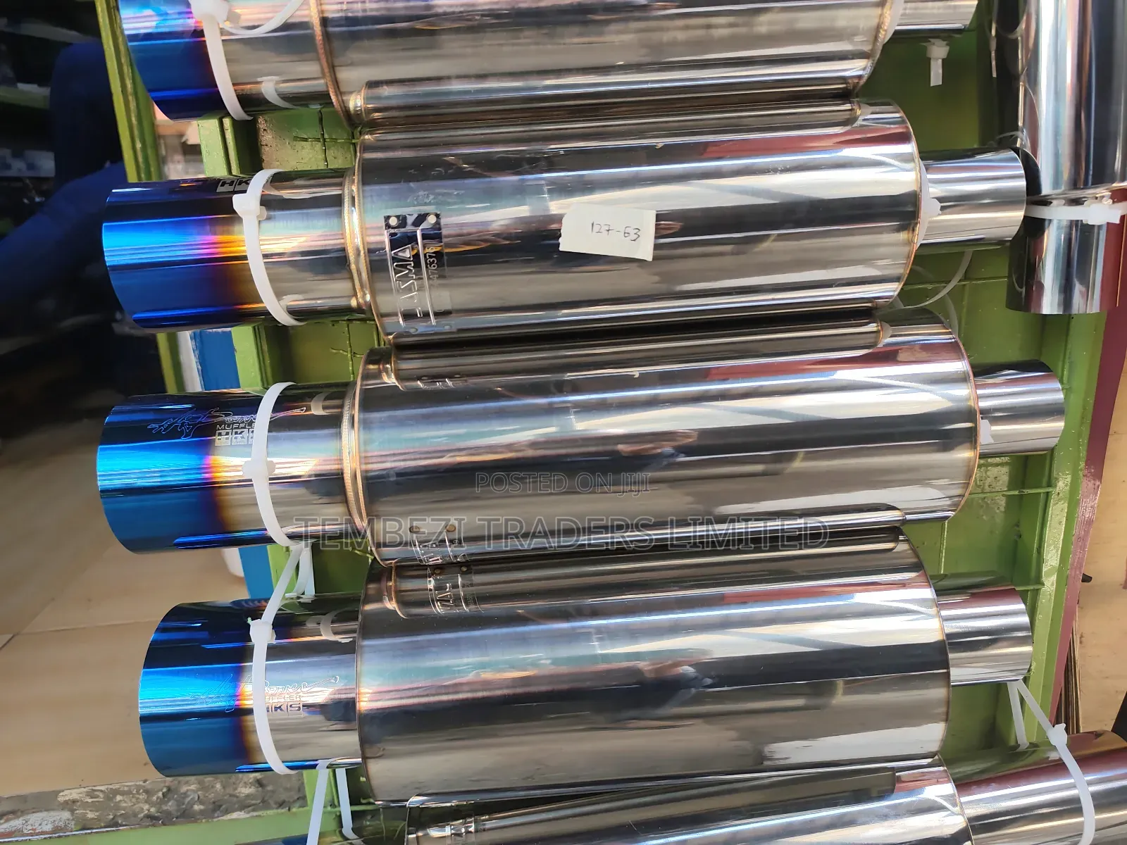 Hks Exhaust Muffler 2.5 Inlet And 4 Inches Outlet