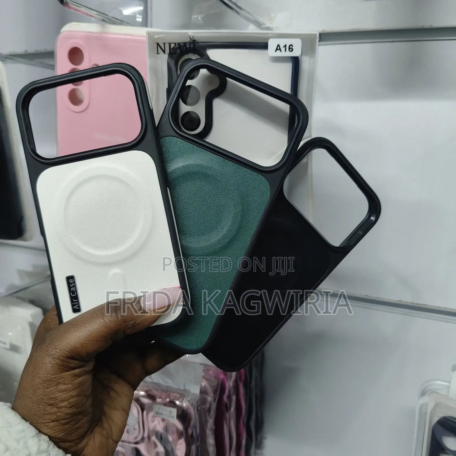 iPhone 17 Pro Max Leather Air Case With Magsafe