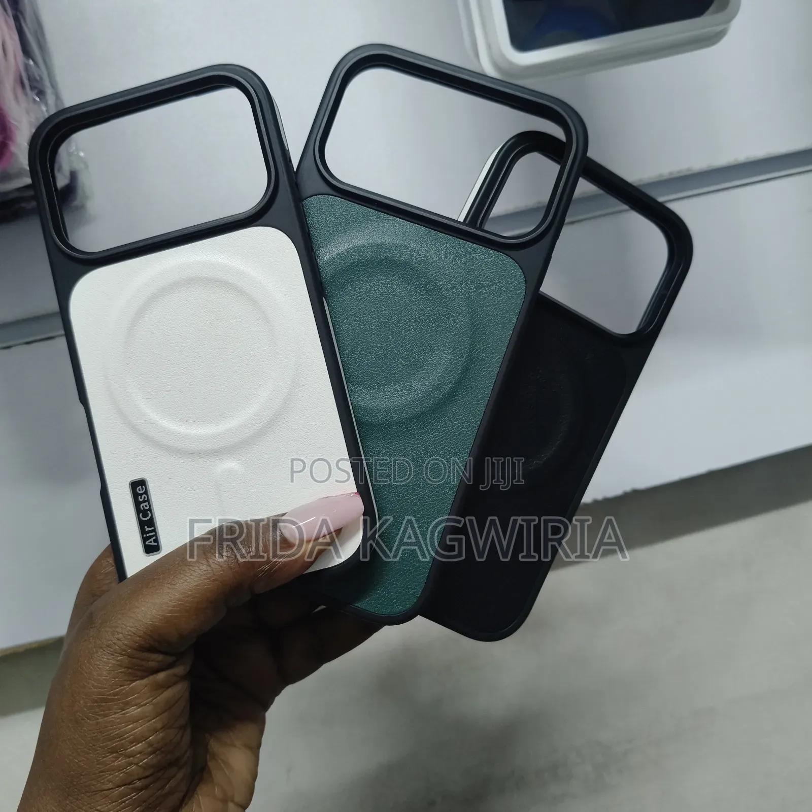 iPhone 17 Pro Leather Case With Magsafe