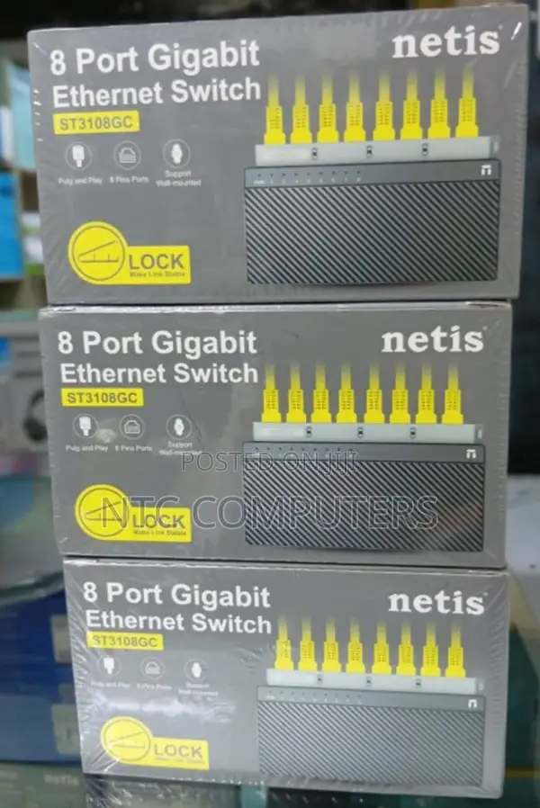 Netis St3108gc 8port Gigabit Switch
