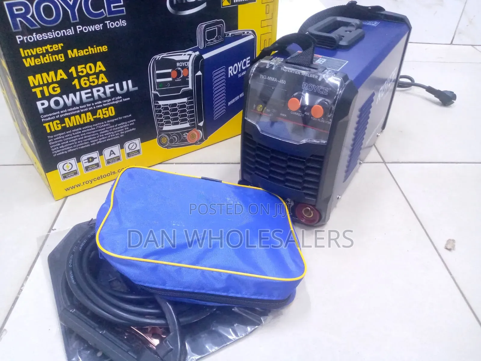 Royce Tig-165: Seamless Metal Fusion
