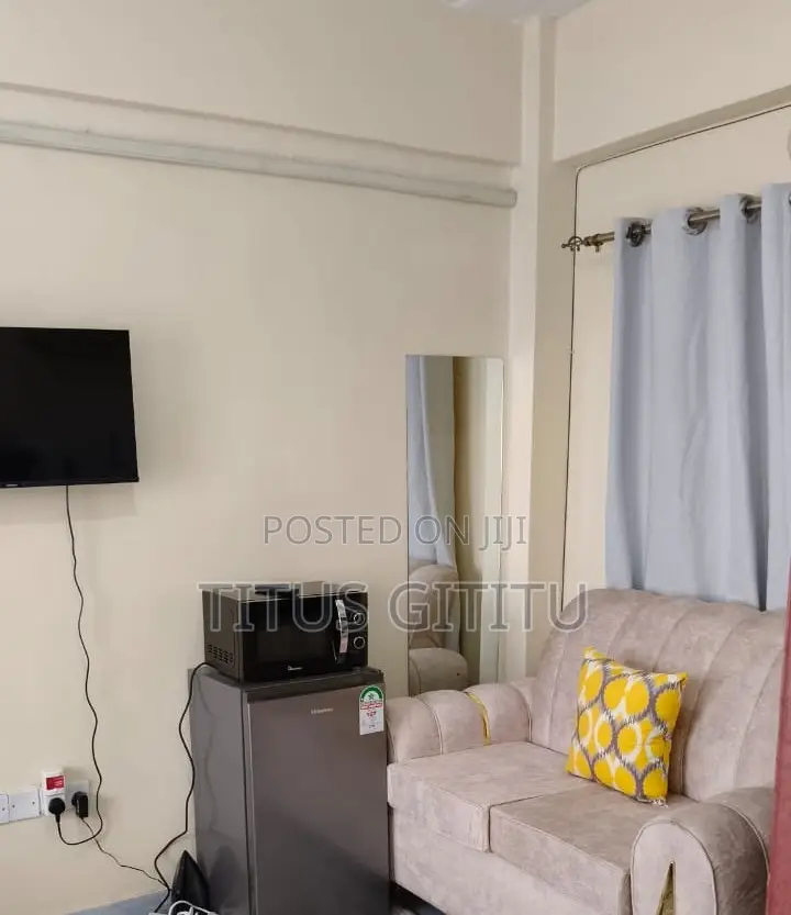 Studio Airbnb in Ngara, Along Thika Road | 5 Mins to CBD | Secure |