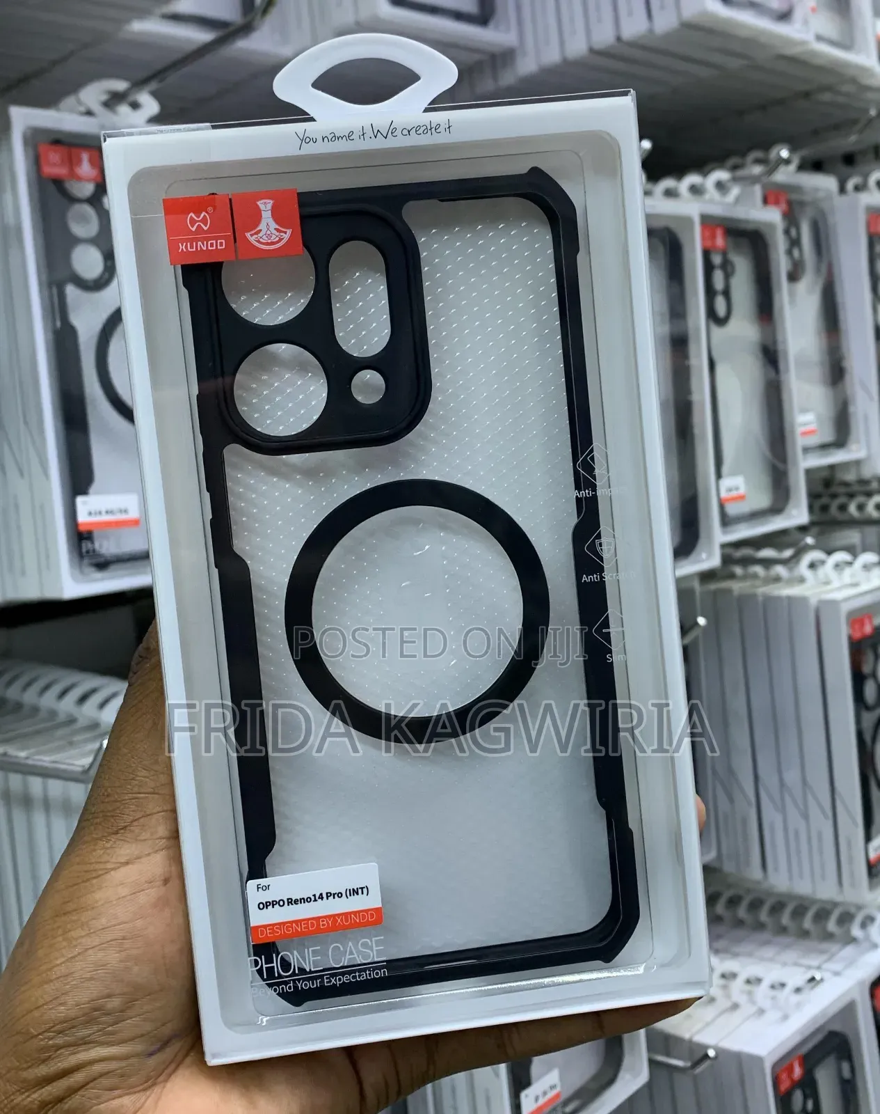 Oppo Reno 14 Pro Xundd Shockproof Clear Back Cover