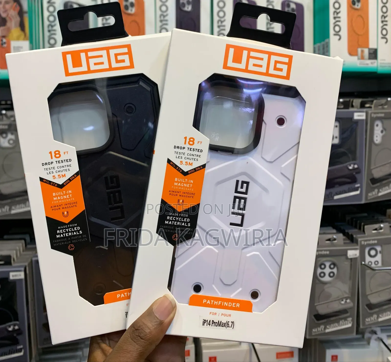 iPhone 14 Pro Uag Pathfinder Rugged Shockproof Back Cover