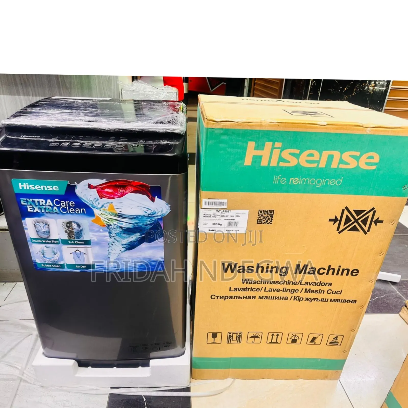 Hisense 9kg Top Load Fully Automated