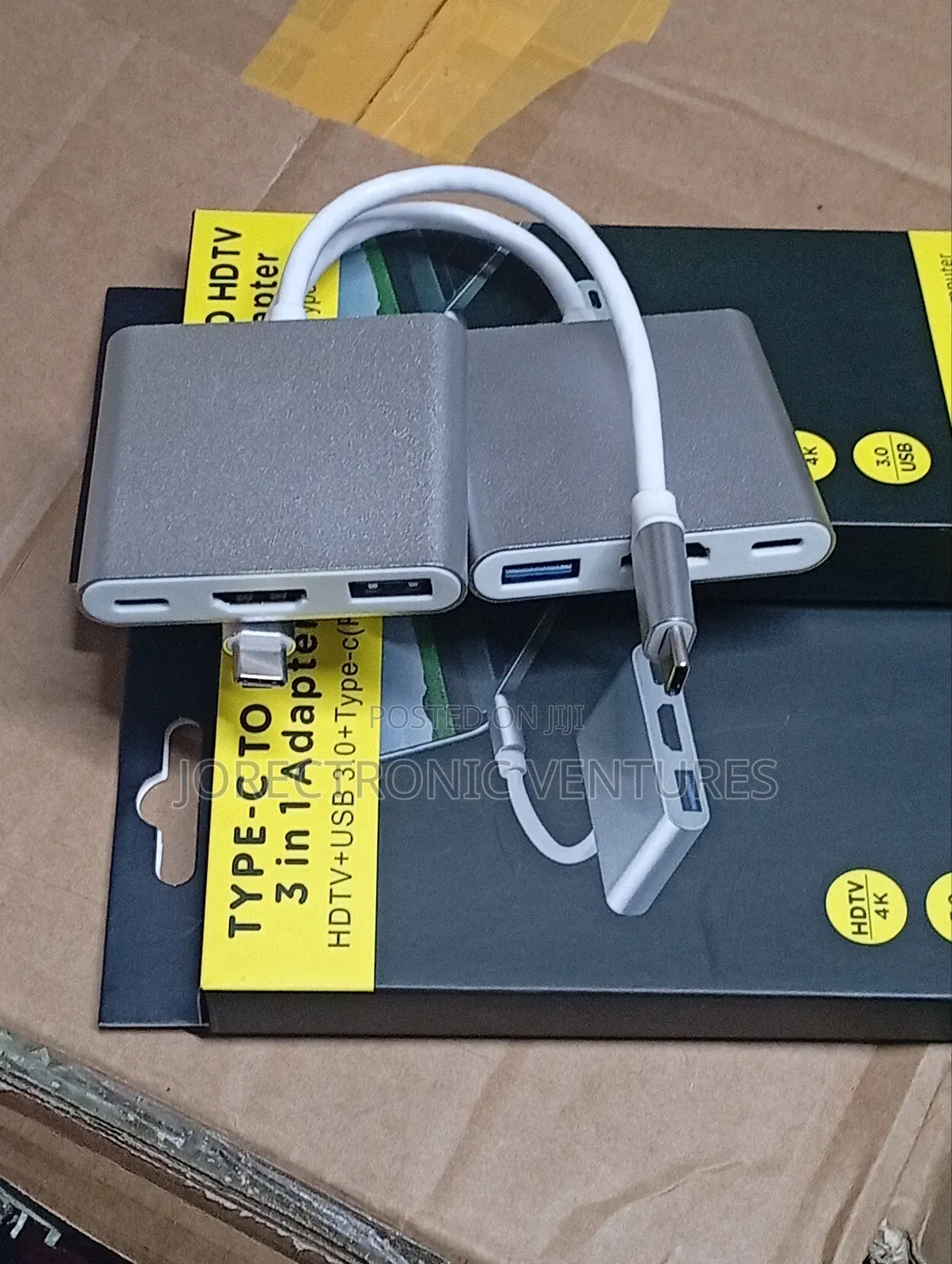 Type C to Hdmi /HDTV 3 in 1 Adapter With Usb Port