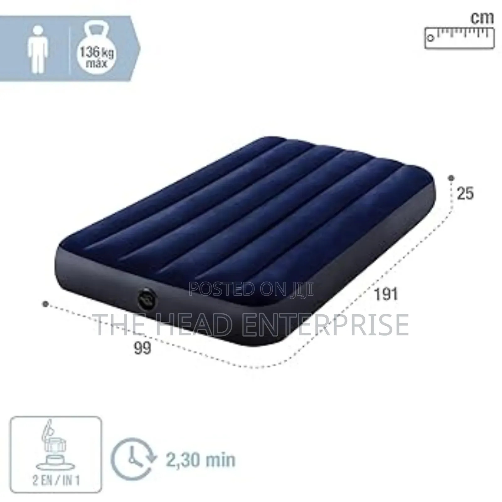 Inflatable Mattress**Brandnew With a Pump(3"6)