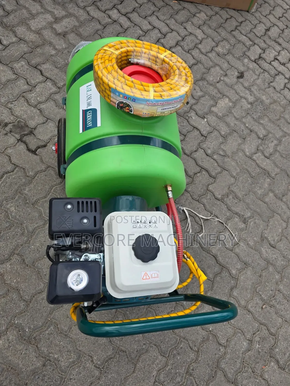 Heavy Duty 160litres Trolley Sprayer Machine With 50m Delivery Pipe.