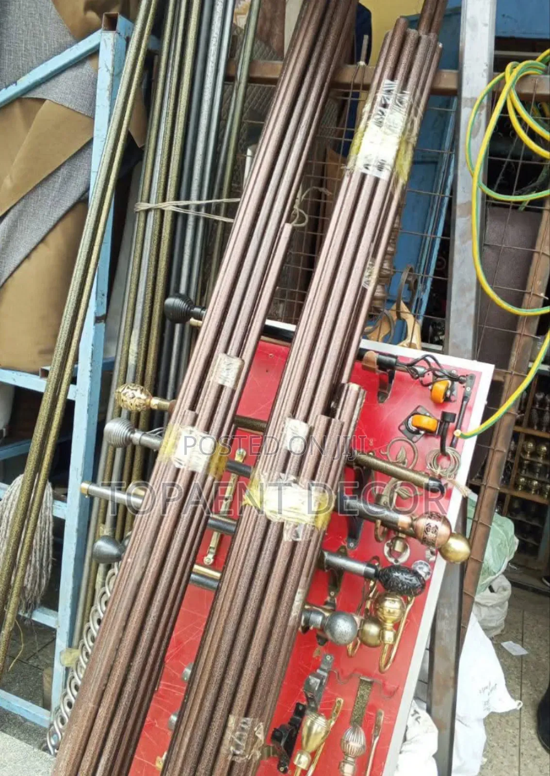 Powder Coated,Non Rusty And Heavy Duty Powder Coated Curtain Rods
