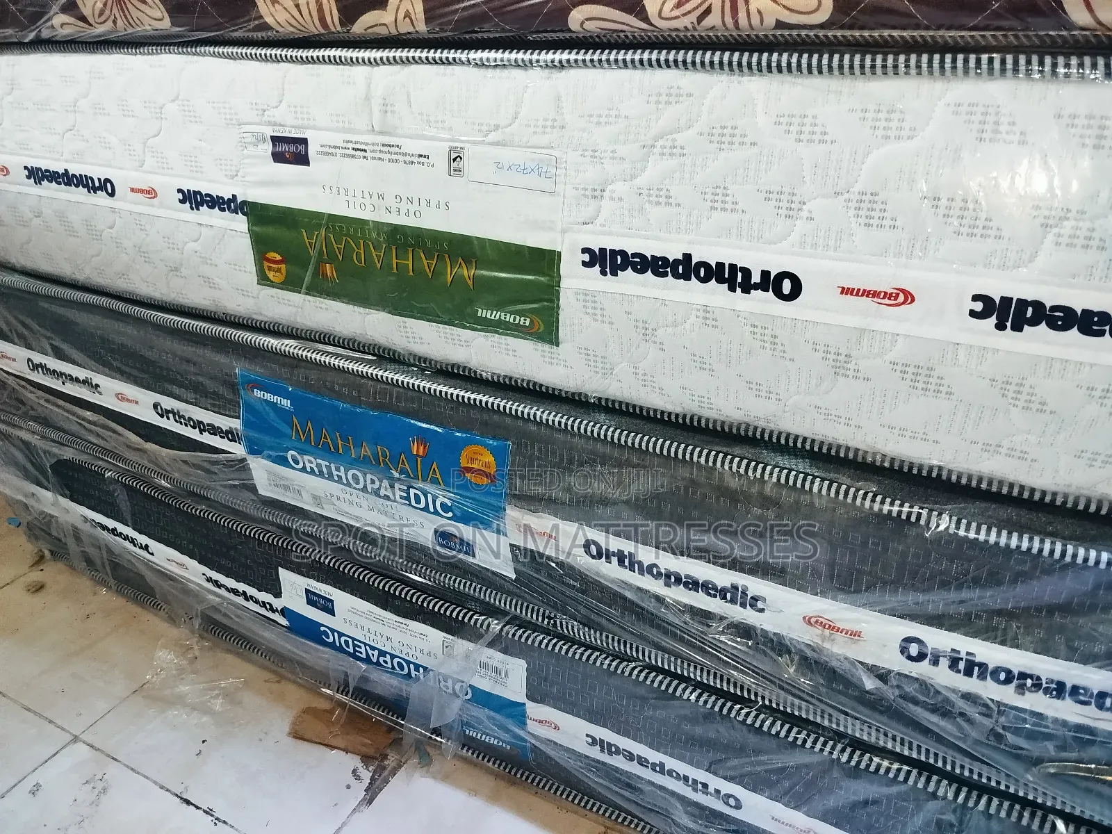 Super Dope! 6x6 12inch Orthopedic Spring Mattresses + Free Delivery!