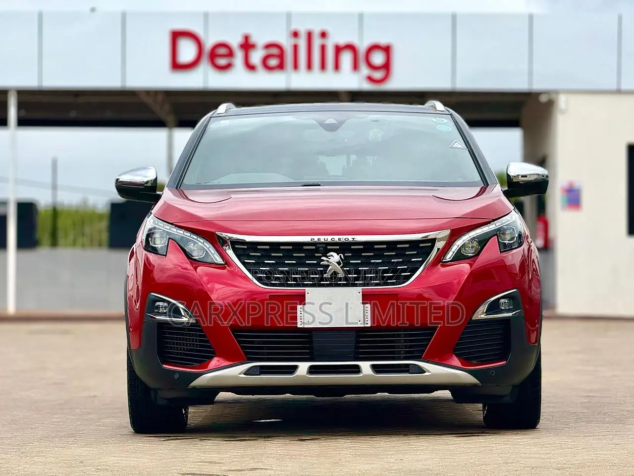 Peugeot 3008 2018 Red