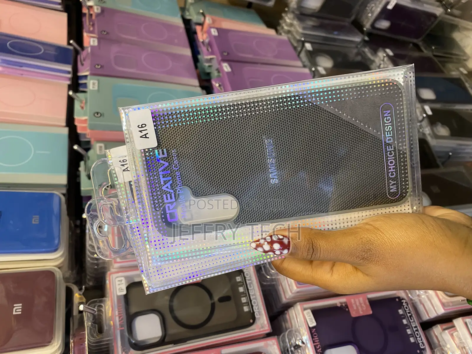 Miniser Samsung Galaxy A16 Back Cover Case Pu Leather