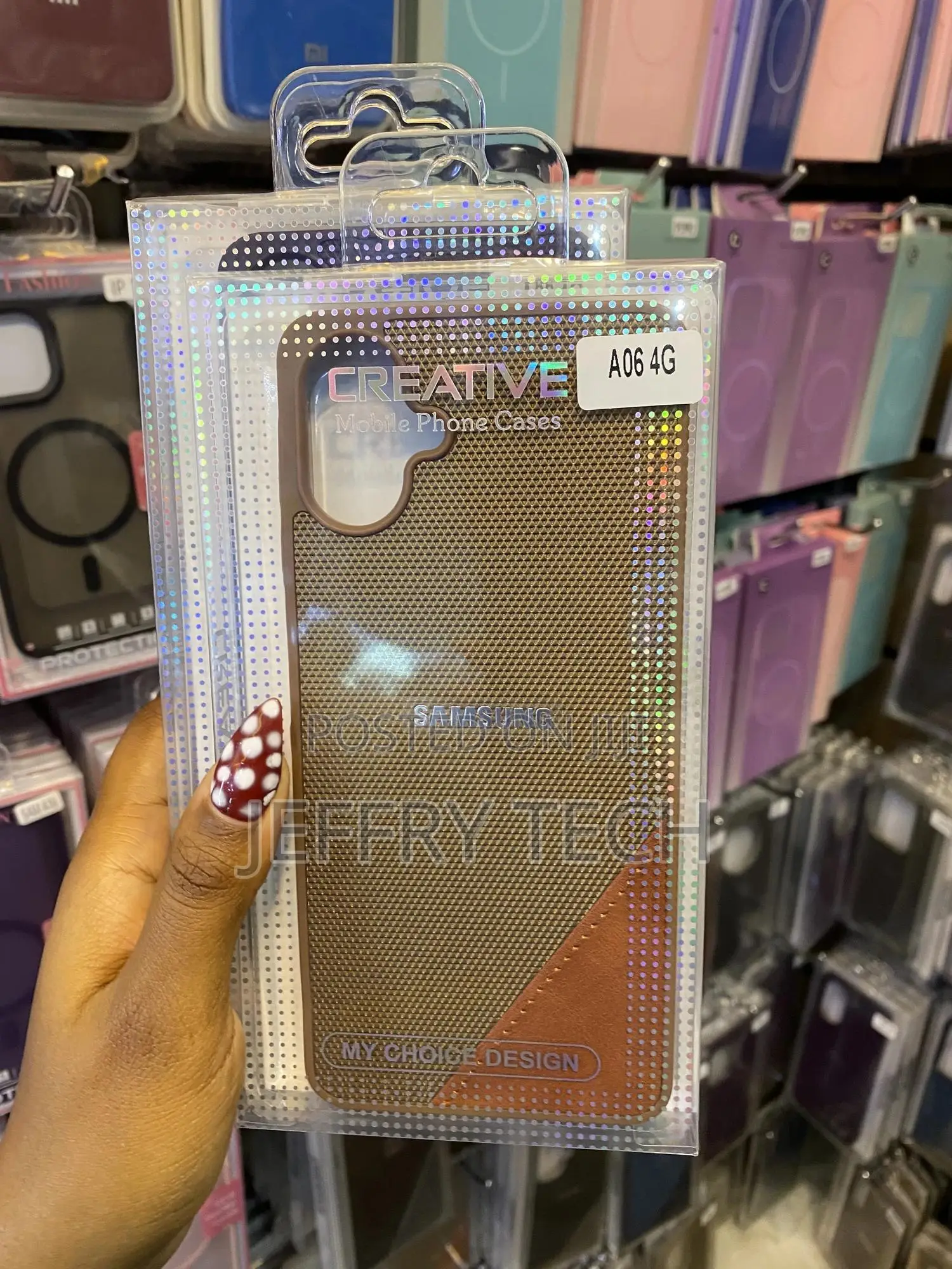 Mikert Samsung Galaxy A06 4g Leather Back Case