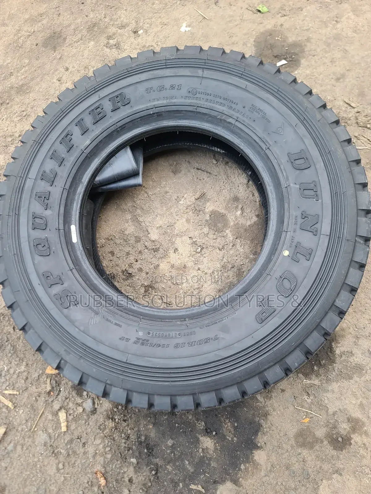7.50r16 Dunlop Tires [Made in Thailand]