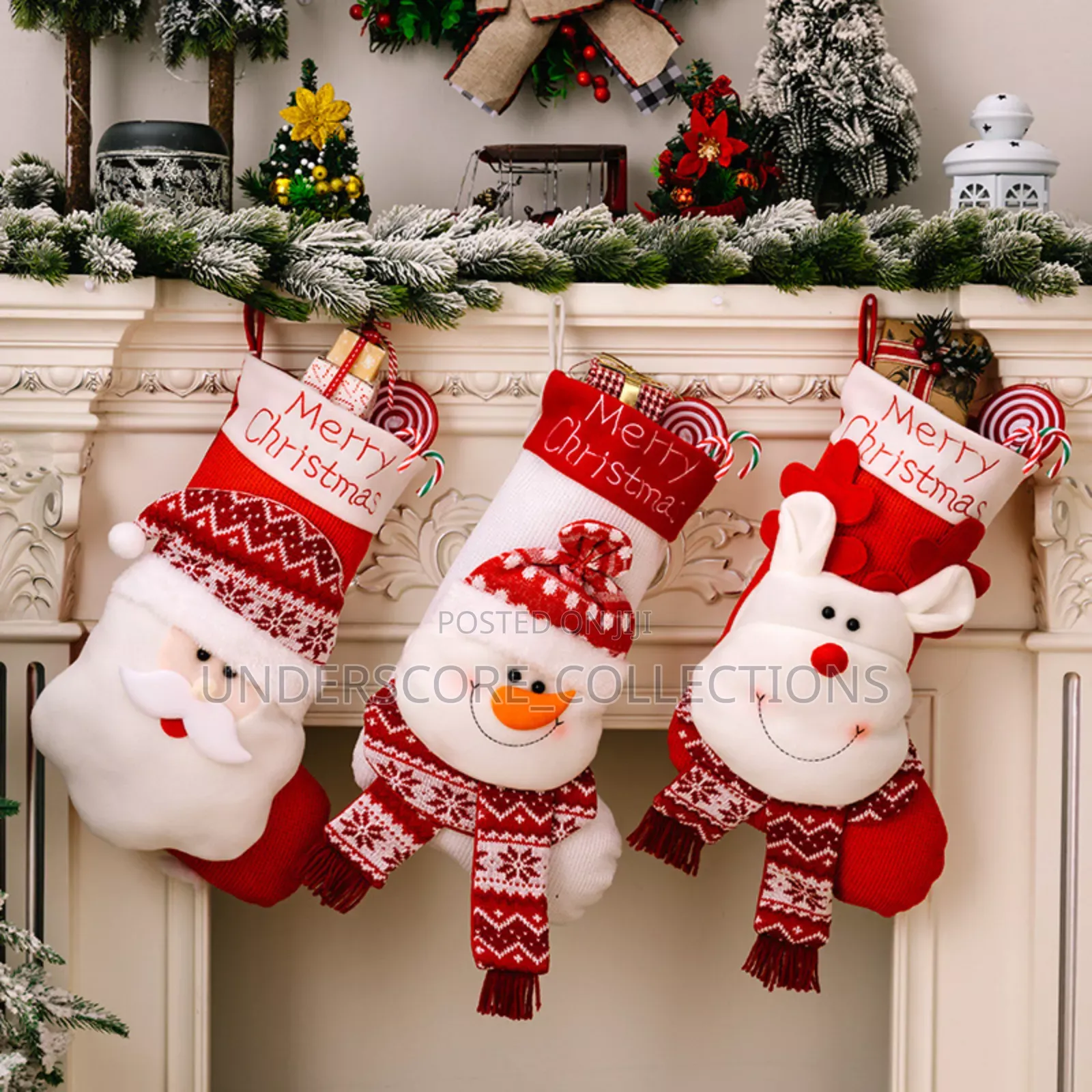 Tree Hanging Stocking for Christmas