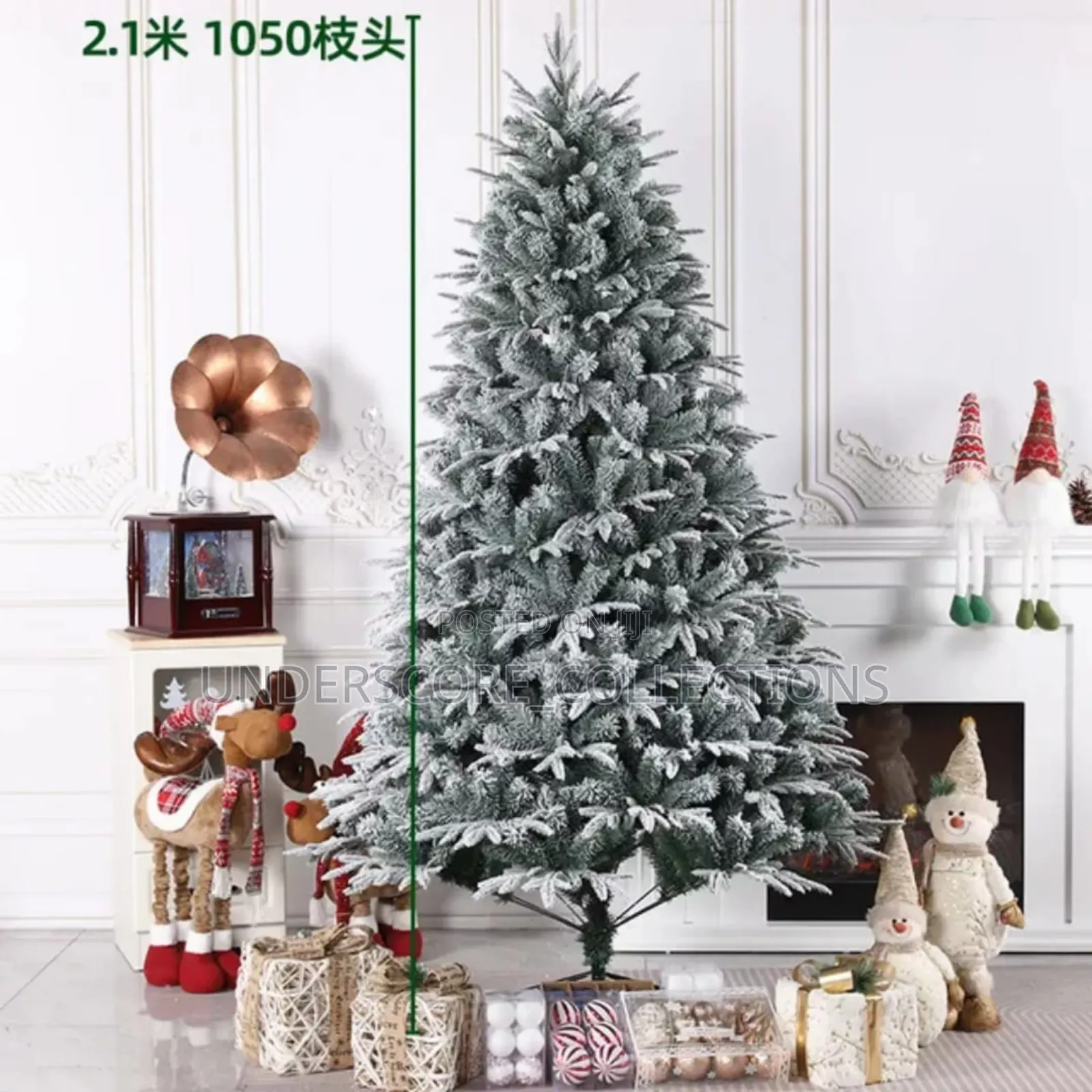 *Encrypted Pe PVC Snowflake High Quality Christmas Tree,